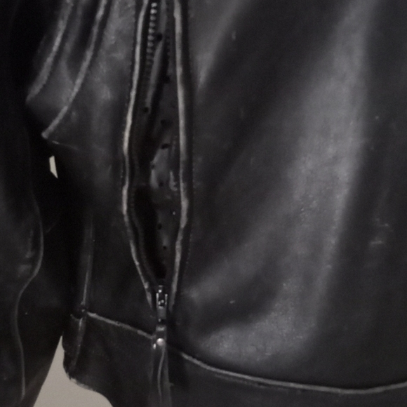 Harley Davidson leather jacket sz xs - Picture 6 of 7